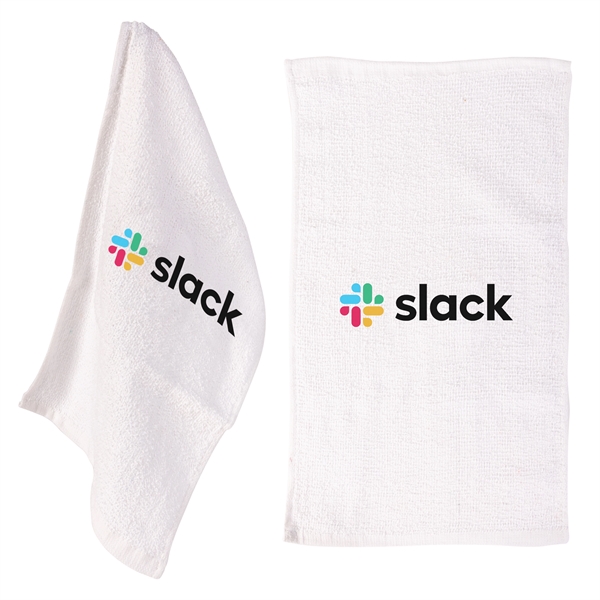 White color option for Q Tees Budget Rally Towels