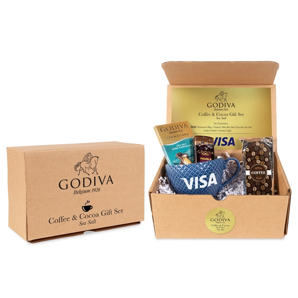 Kraft color option for Godiva Coffee And Cocoa Gift Set  Sea Salt