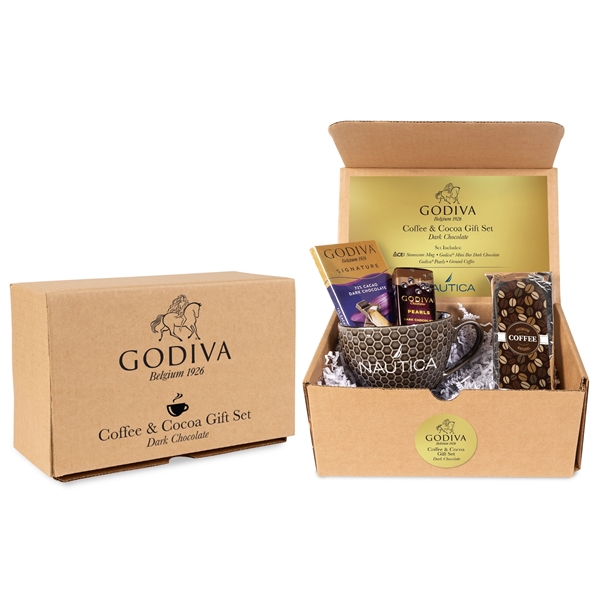 Kraft color option for Godiva Coffee And Cocoa Gift Set   Dark Chocolate