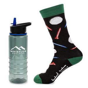 Photo of Less Work, More Golf Tritan Bottle Gift Set