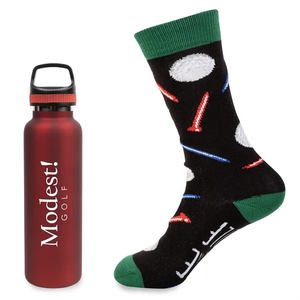 Photo of Less Work, More Golf Satin Tumbler Gift Set