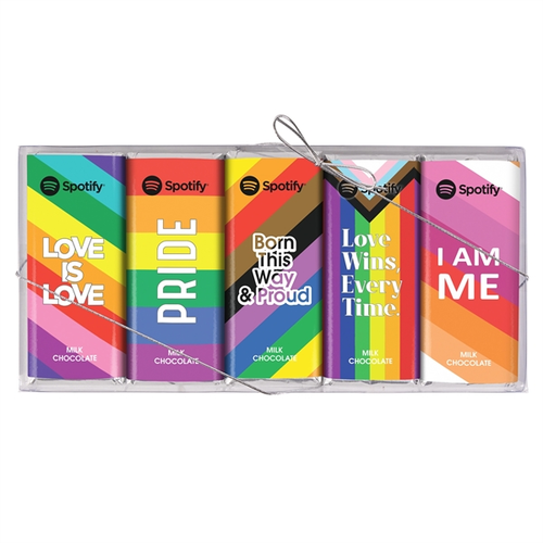 Main photo of Pride 5 Pack Chocolate Bar Set