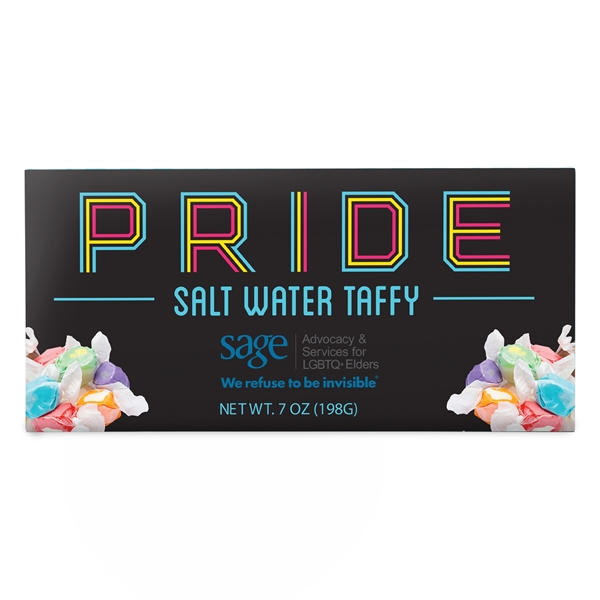 Black color option for Pride Salt Water Taffy Gift Box