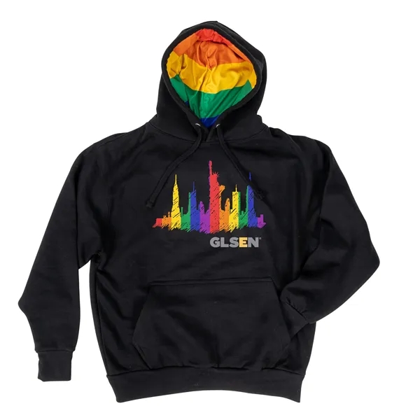 Black color option for Pride Dye Sub Hoodie