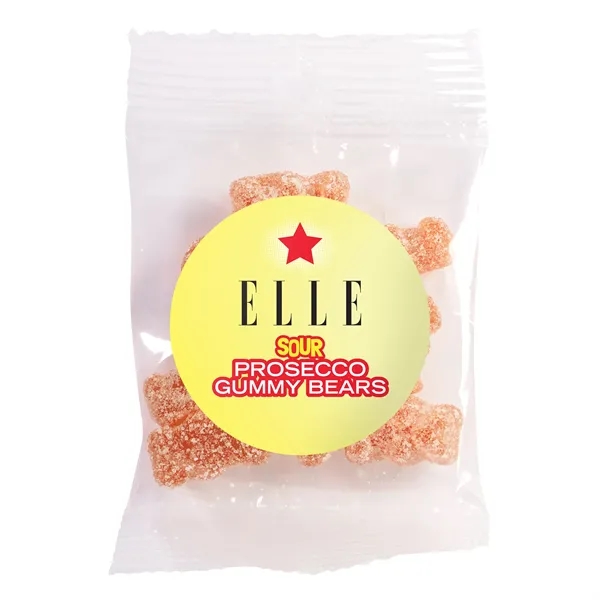 Yellow color option for Candy By Color 1 Oz. Goody Bag With Gummy Bears