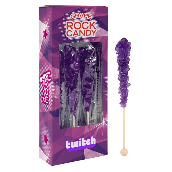 Purple color option for Candy By Color Rock Candy 8 Pack