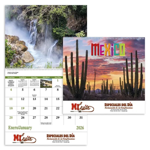 Photo of Mexico Spiral Calendar