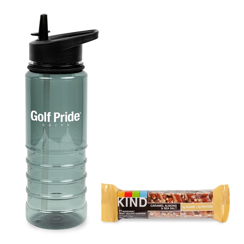 Main photo of On The Go Sip N' Snack With 25 Oz Tritan Water Bottle