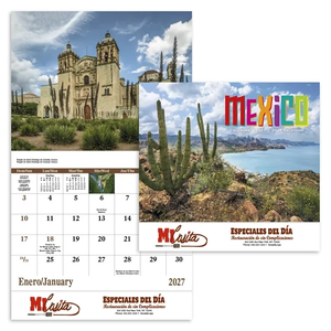 Photo of Mexico Stapled Calendar