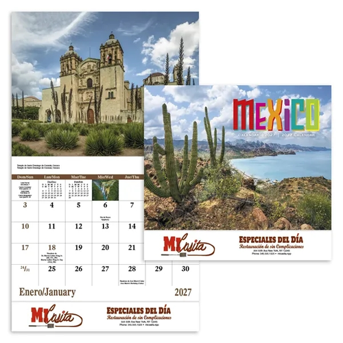 Main photo of Mexico Stapled Calendar