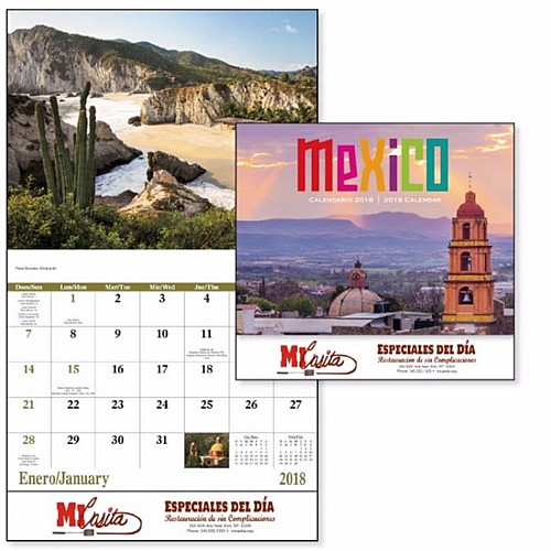 Photo of Mexico Stapled Calendar
