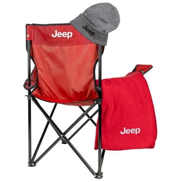 Red color option for Stay Warm And Tailgate Kit