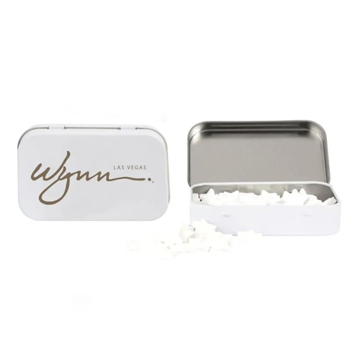 Main photo of Rectangular Tin With Star Shaped Mints