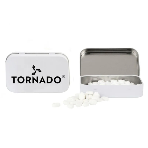 Main photo of Rectangular Tin With Dollar Sign Shaped Mints