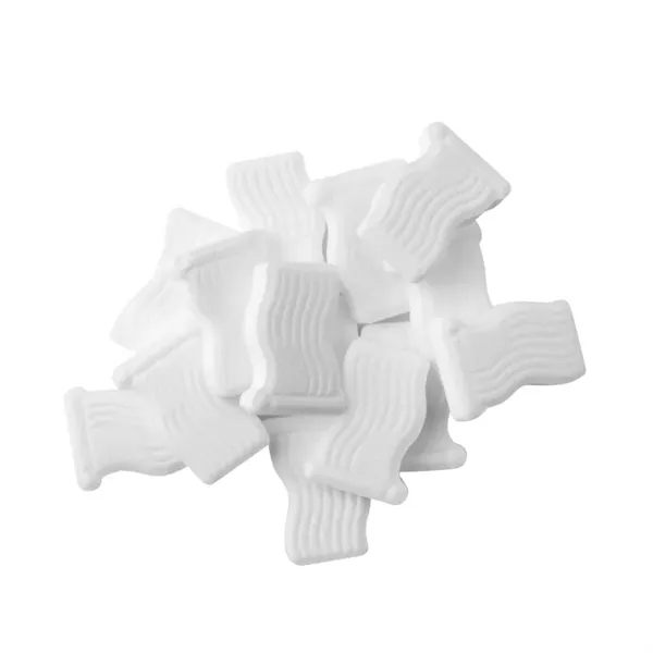 Silver color option for Rectangular Tin With American Flag Shaped Mints