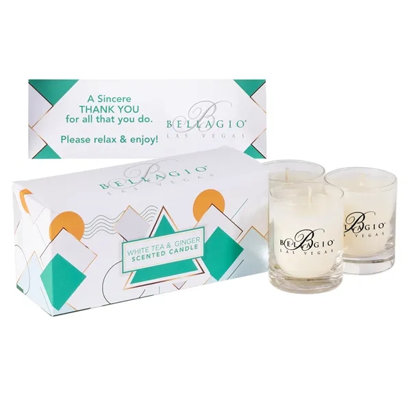 White color option for Three Pack Scented Wax Candles