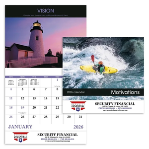 Photo of Motivations Stapled Calendar