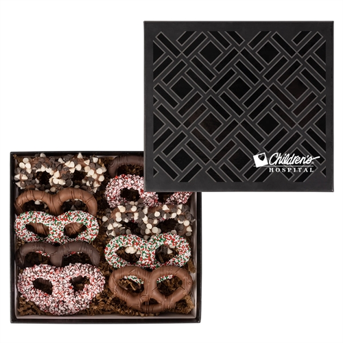 Main photo of Holiday Premier Chocolate Pretzel Deluxe Gift Box