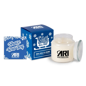 Photo of 16oz. Glass Jar Candle In Soft Touch Gift Box