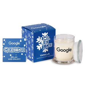 Photo of 12oz. Glass Jar Candle With Lid In Soft Touch Gift Box