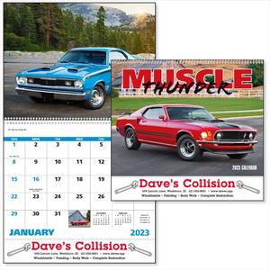 Photo of Muscle Thunder Spiral Calendar
