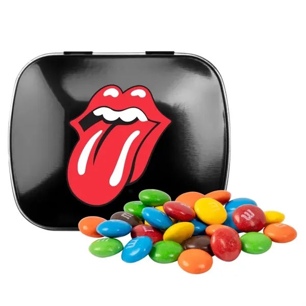 Black color option for M&M's® In Domed Tin