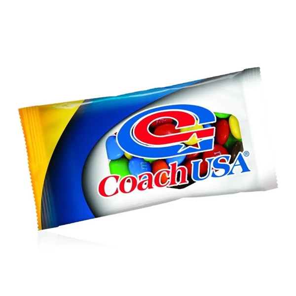 White color option for 1oz. Full Color Digi Bag™ With M&M's