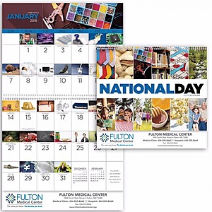 Photo of National Day Spiral Calendar