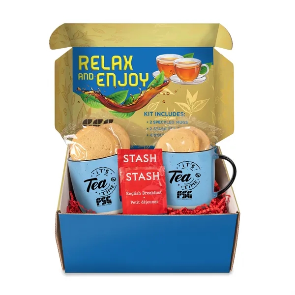 White color option for Two For Tea In Premium Mailer