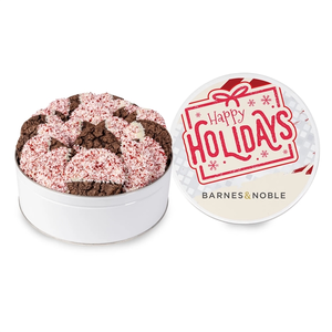 Photo of Crushed Peppermint Chocolate French Sable Cookie In Gift Tin