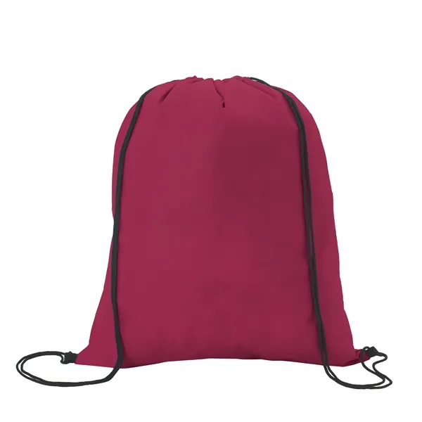 Burgundy color option for Non Woven Drawstring Backpack
