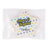 Full Color Custom Printed Cookie  Star