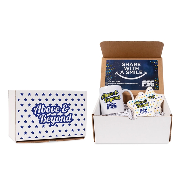 White color option for Custom Mug And Cookie Combo