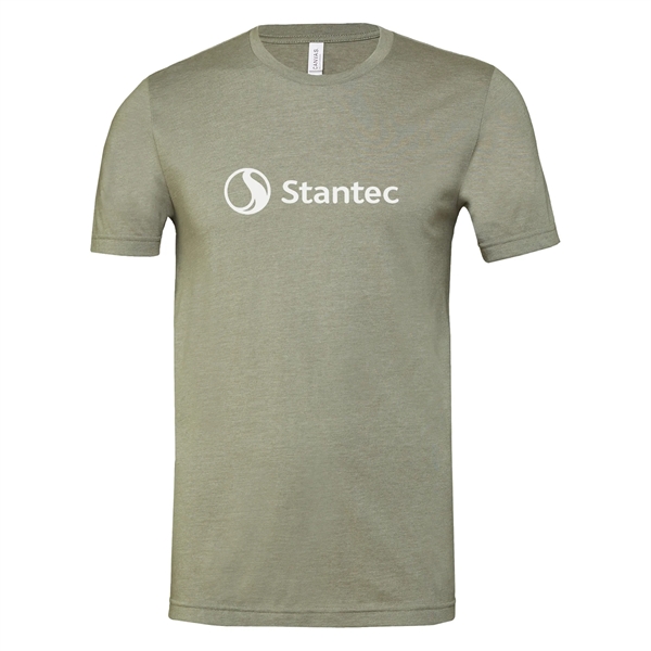 Heather Military Green color option for Bella + Canvas   Unisex Jersey Tee