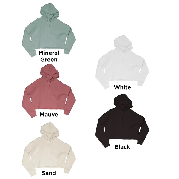 Black color option for Ace Usa Ladies' Brushed Fleece Hoodie
