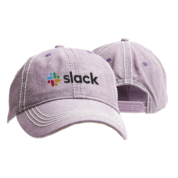 Lilac color option for Ace Usa Ladies Oxford Cap