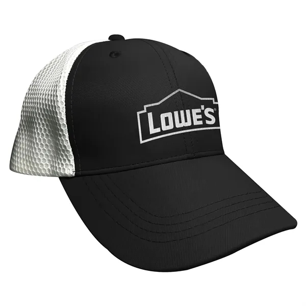 Black color option for Honeycomb Mesh Trucker Hat