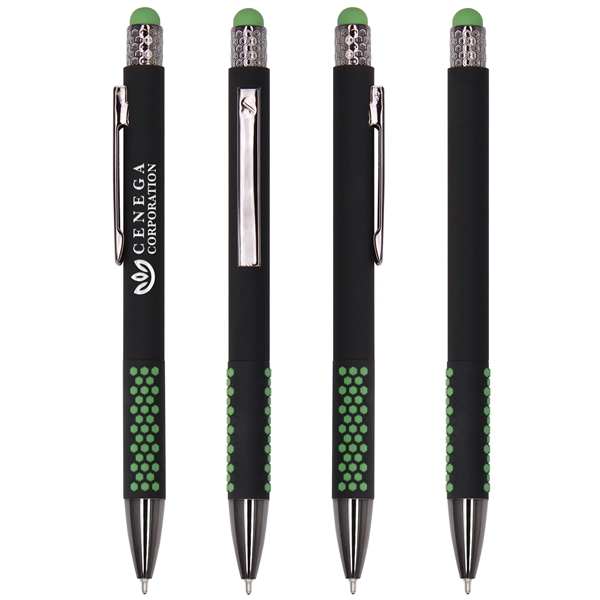 Green color option for Honeycomb Stylus Gel Pen