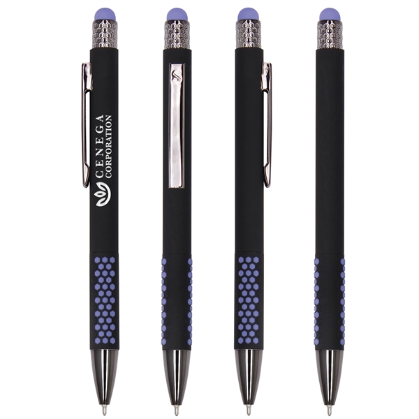 Purple color option for Honeycomb Stylus Gel Pen