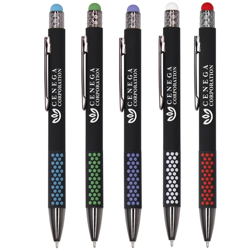 Main photo of Honeycomb Stylus Gel Pen