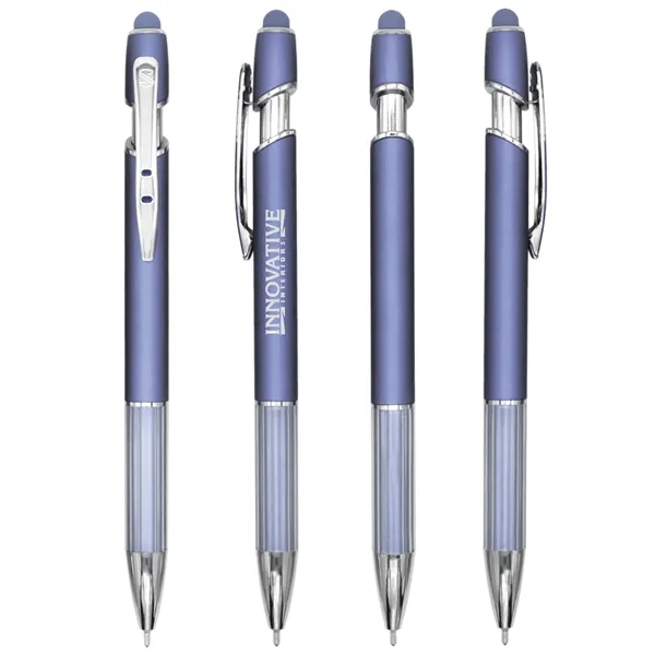 Blue color option for Ultima Comfort Luster Stylus Gel Pen