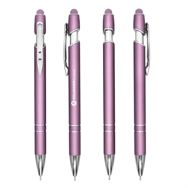 Purple color option for Ultima Softex Luster Stylus Gel Pen