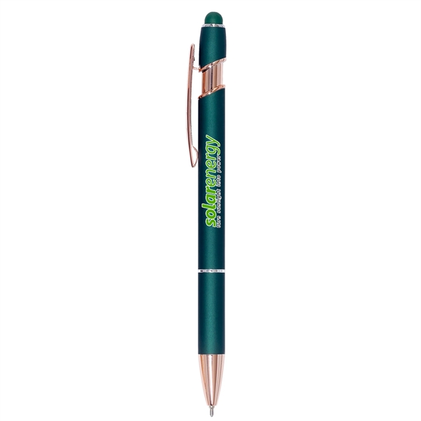 Forest Green color option for Full Color Ultima Rose Gold Stylus Pen