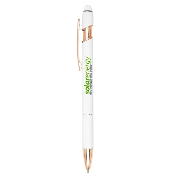 White color option for Full Color Ultima Rose Gold Stylus Pen