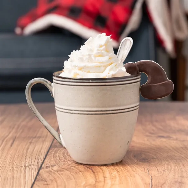 White color option for Holiday Mug Hanger  Raspberry Santa Hat