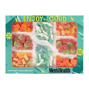 Photo of Sour Gummy Charcuterie Tray In Custom Box