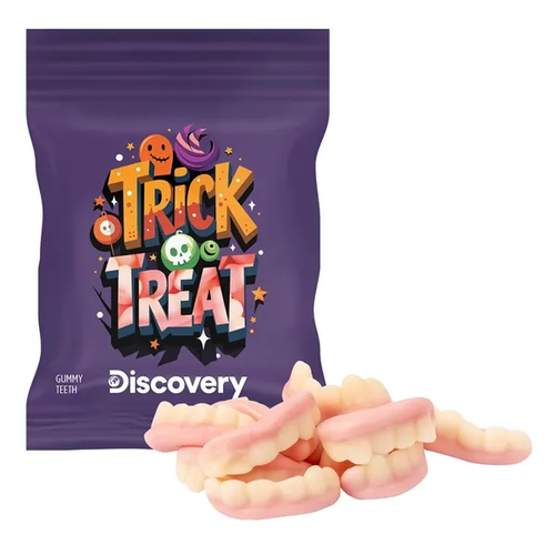 Photo of Clever Candy 2oz. Full Color Digi Bag™ With Gummy Teeth