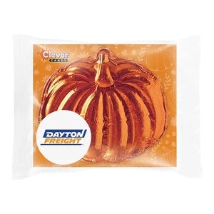 Photo of 3 Oz. Foiled Wrapped Chocolate Pumpkin With Backer Card