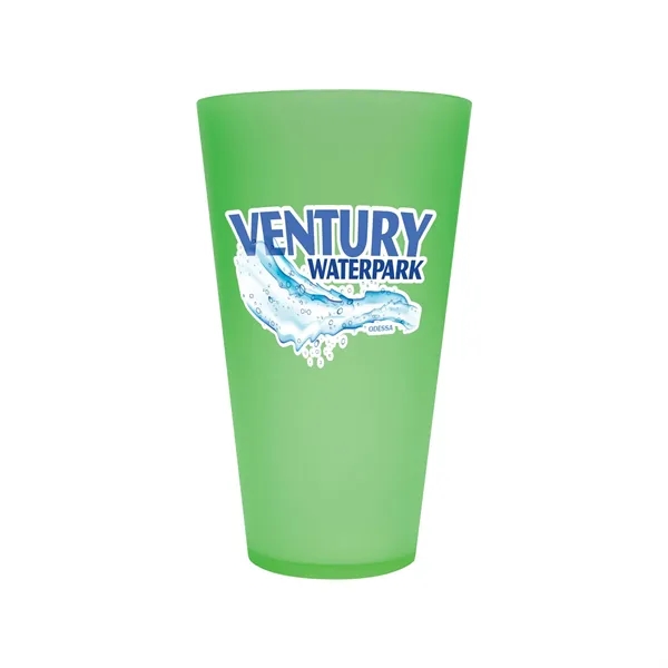 Lime color option for Full Color Classic Stadium Tumbler 18 Oz