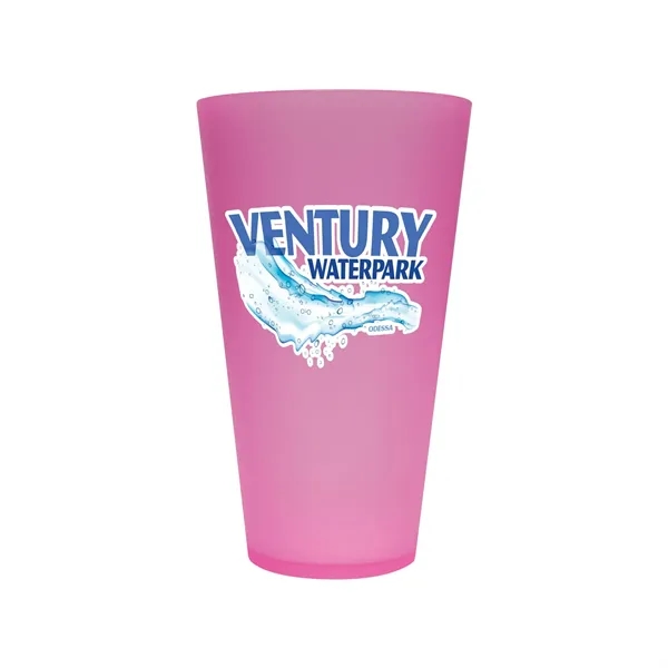 Pink color option for Full Color Classic Stadium Tumbler 18 Oz